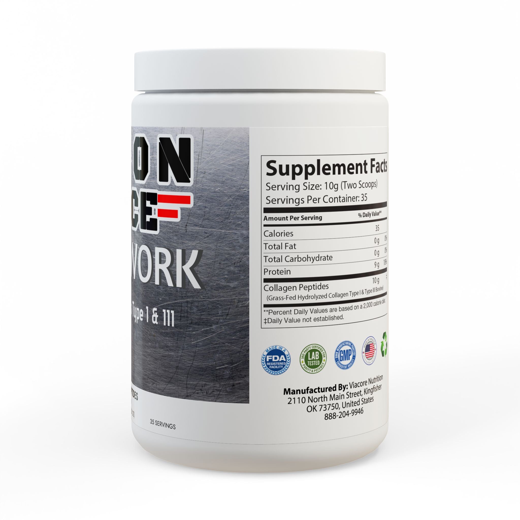 FRAMEWORK – Collagen Peptides Type I & III Supplement (350g, 12.3oz)