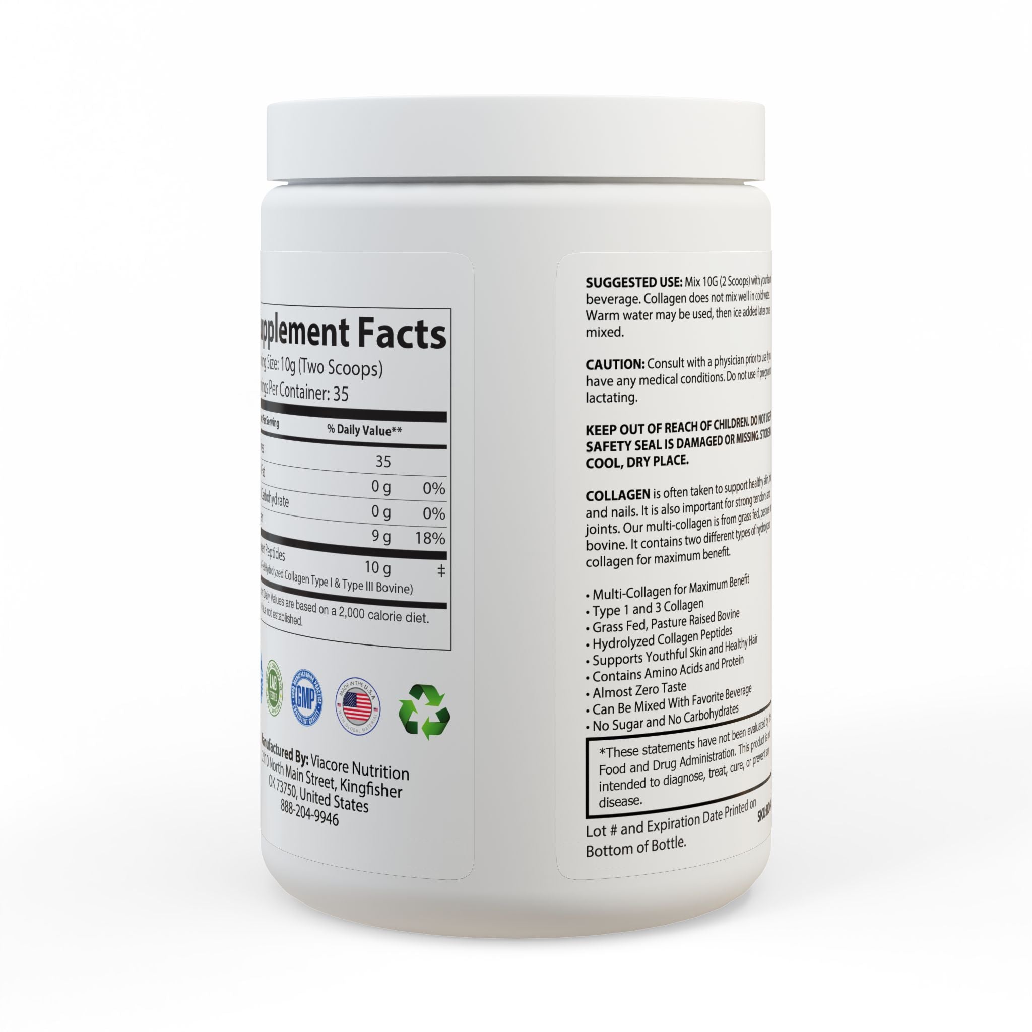 FRAMEWORK – Collagen Peptides Type I & III Supplement (350g, 12.3oz)