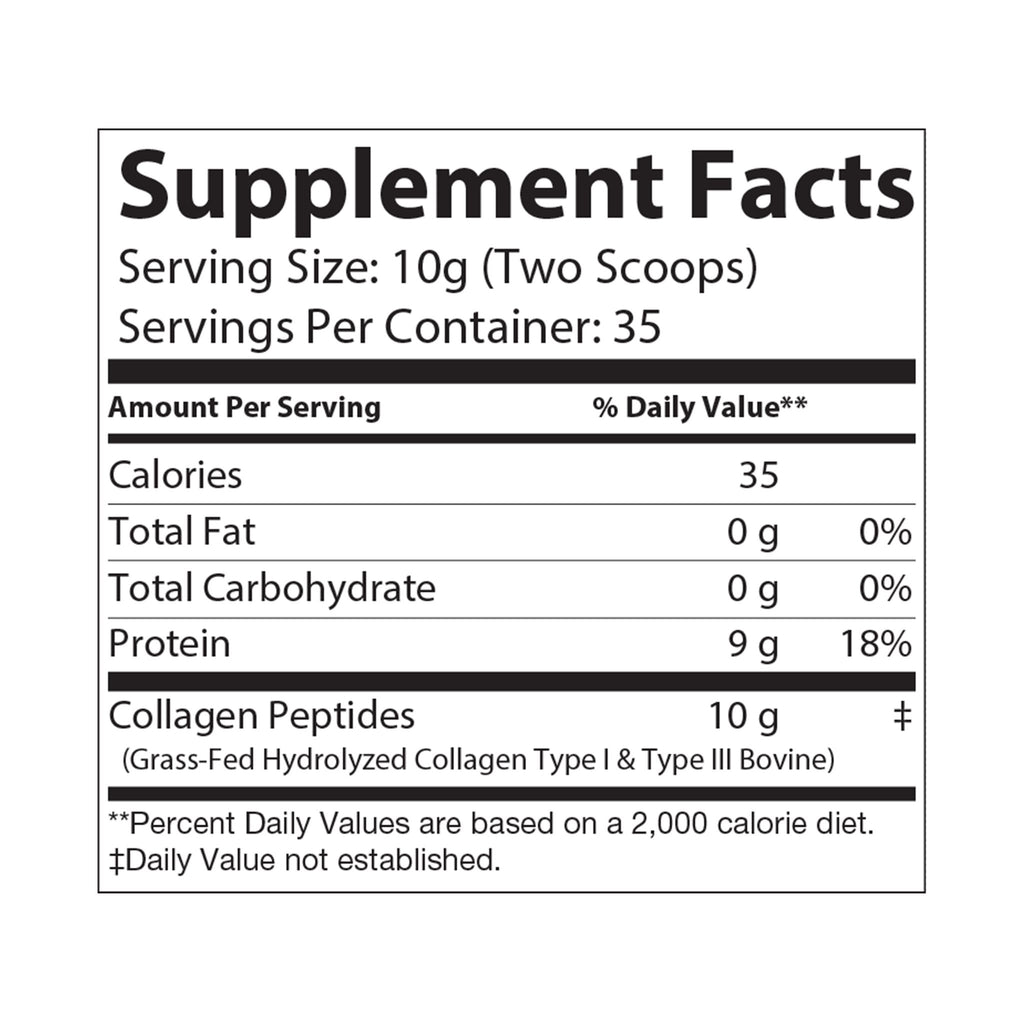 FRAMEWORK – Collagen Peptides Type I & III Supplement (350g, 12.3oz)