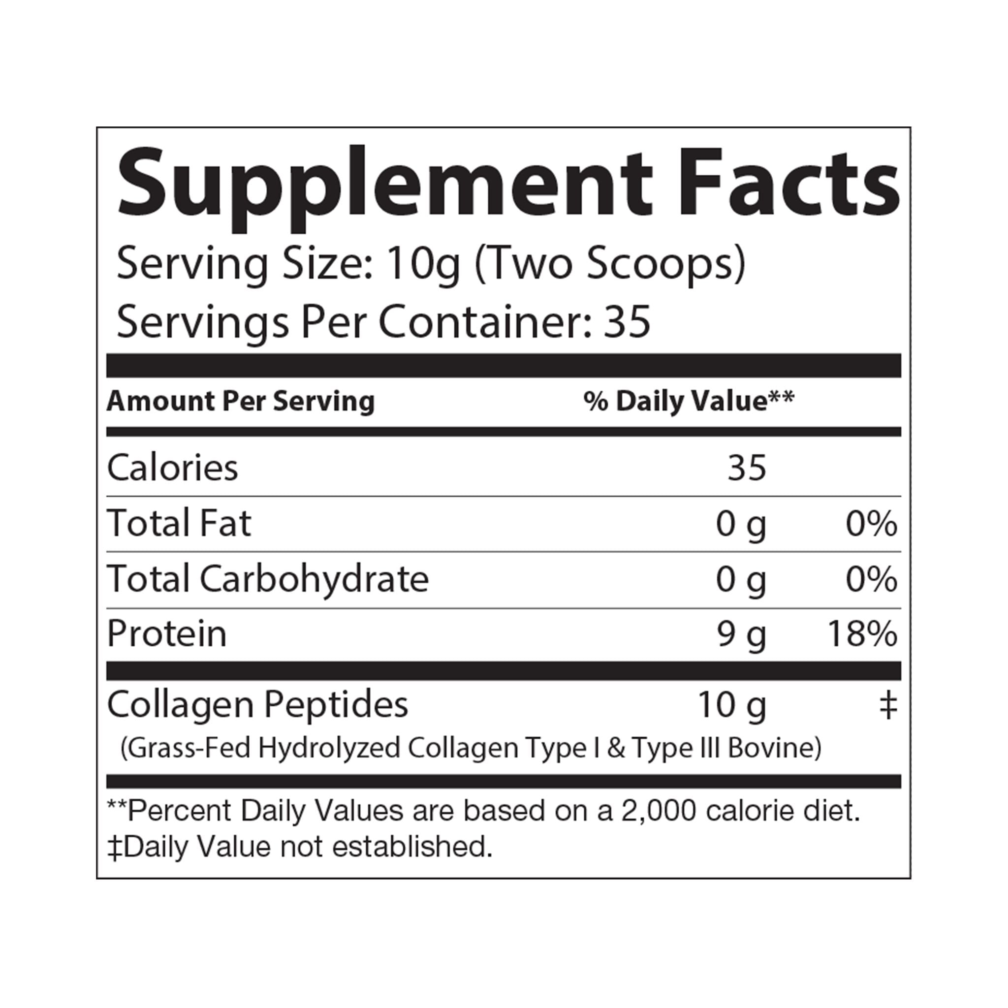 FRAMEWORK – Collagen Peptides Type I & III Supplement (350g, 12.3oz)
